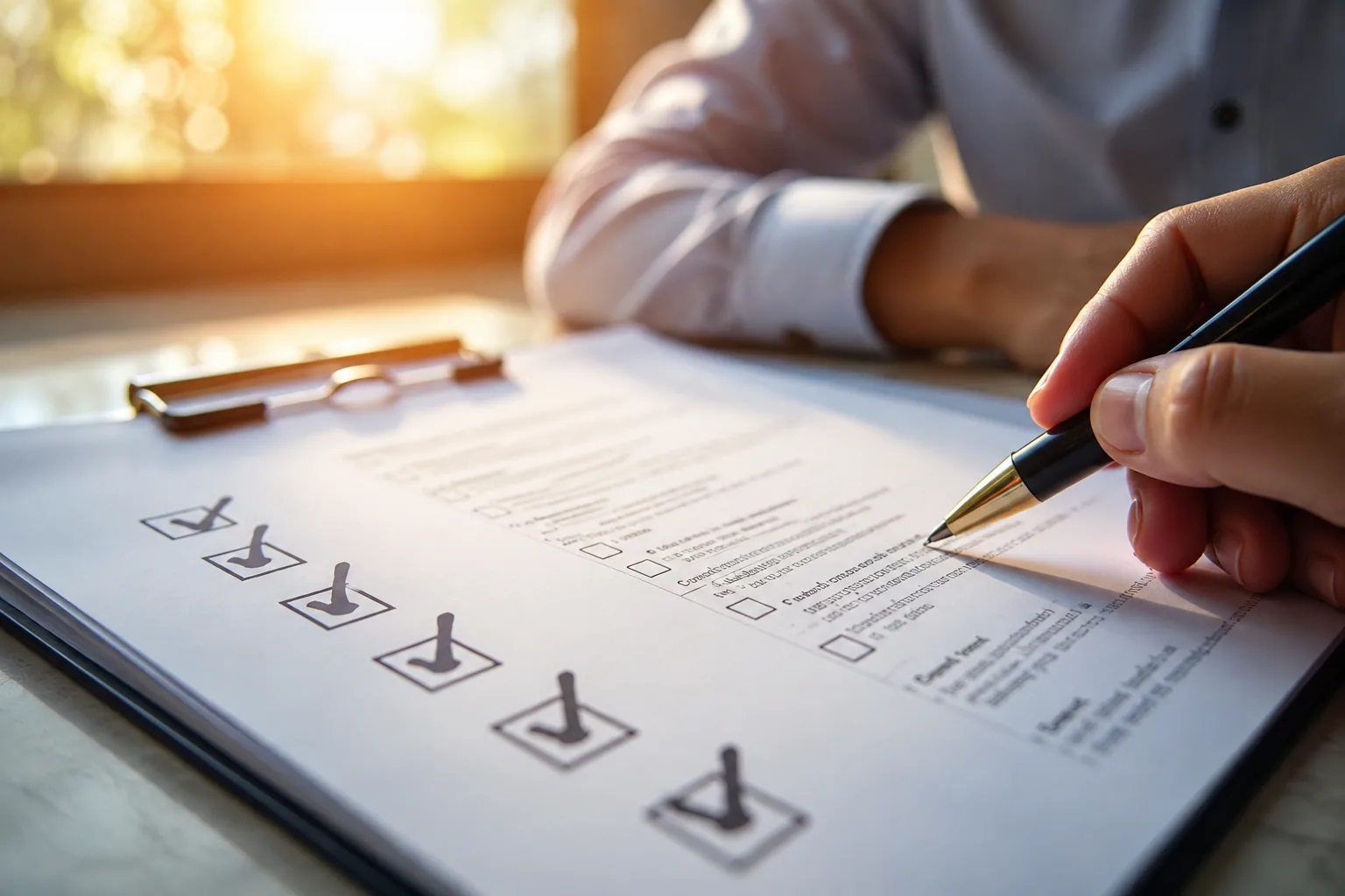 Travel advisor reviewing tourist visa documentation